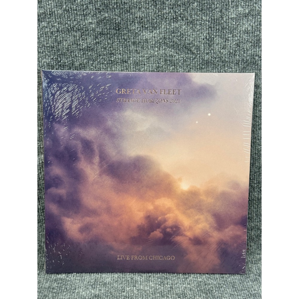Greta Van Fleet Strange Horizons 2021 Live From Chicago Vinyl 2LP Sealed B003503